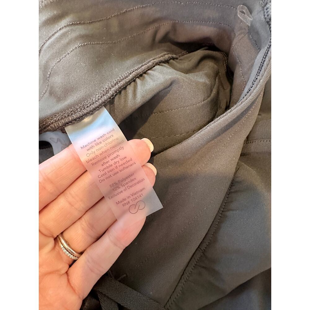 Calia Dark Brown Nyluxe Jogger Pants Medium - Picture 7 of 7